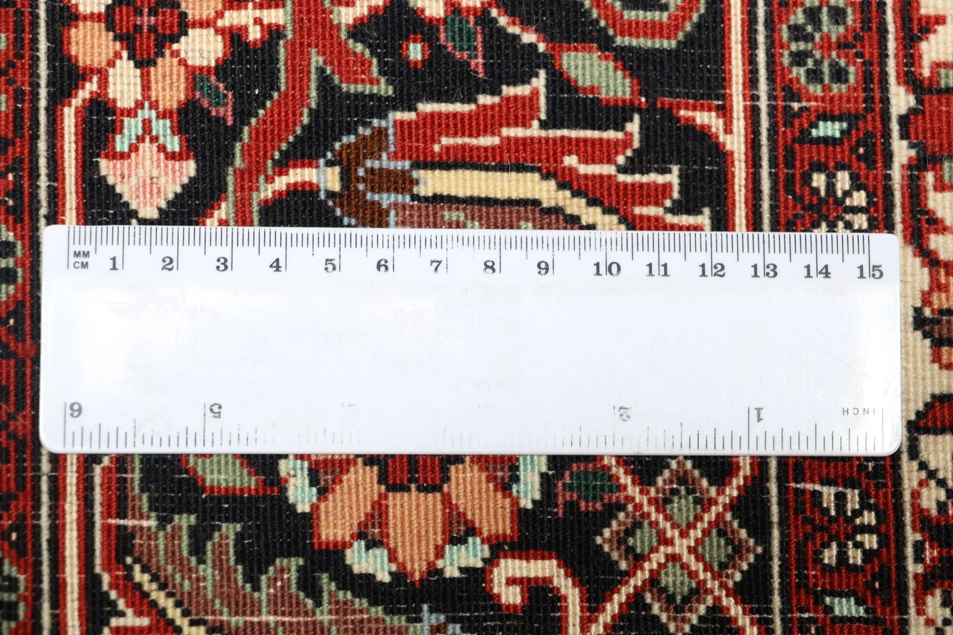 Bijar Persian Rug 203 × 295 cm, Wool & Silk, hand-knotted