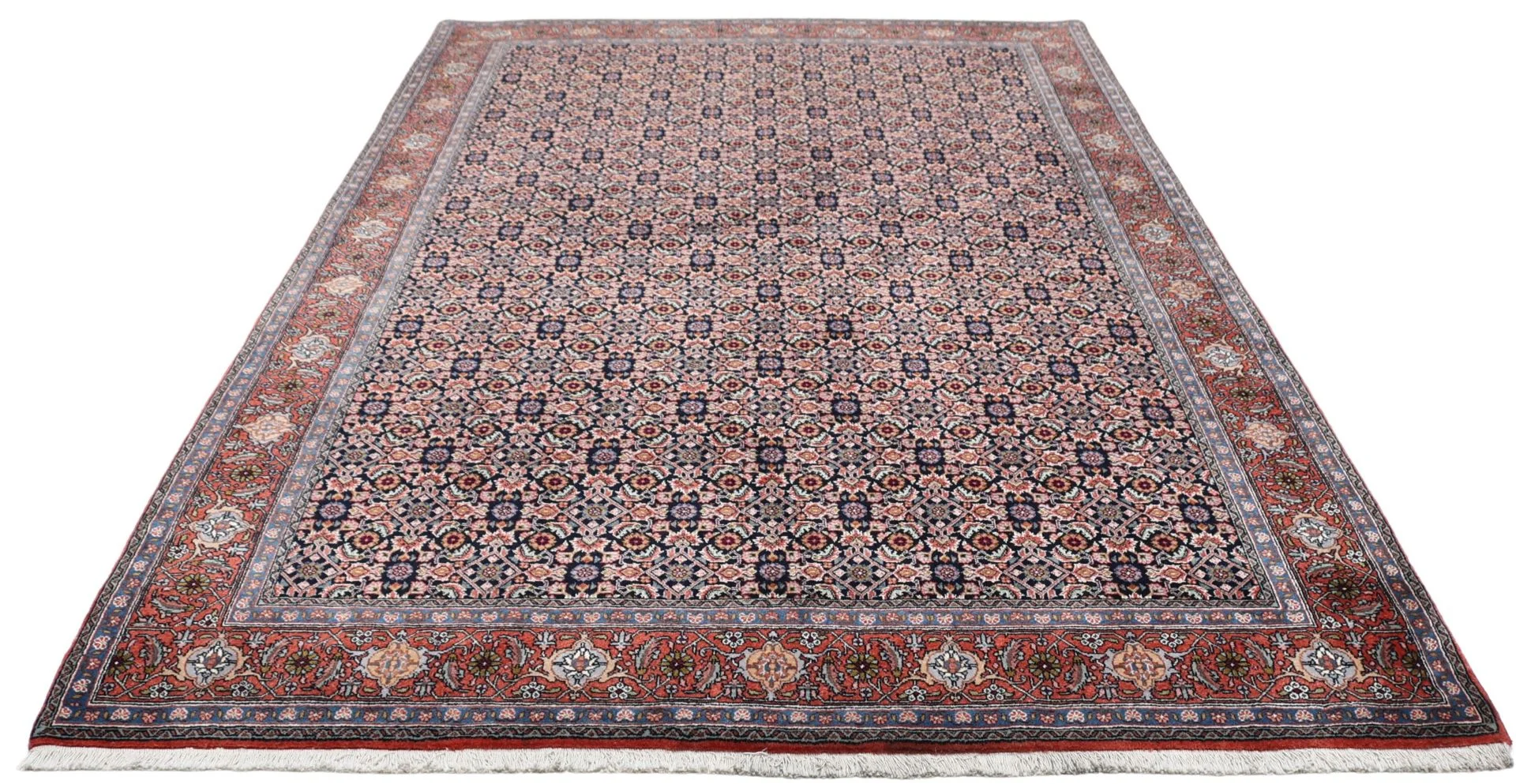 Hand-Knotted Wool Bijar Persian Rug, 170 × 264 cm