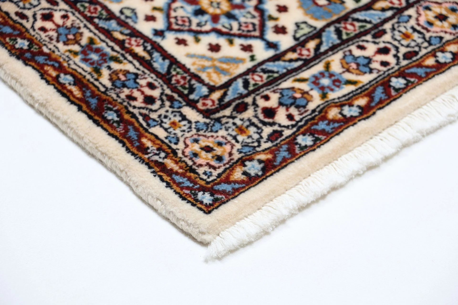 Moud Persian Rug — hand-knotted, 195 × 255 cm, Wool