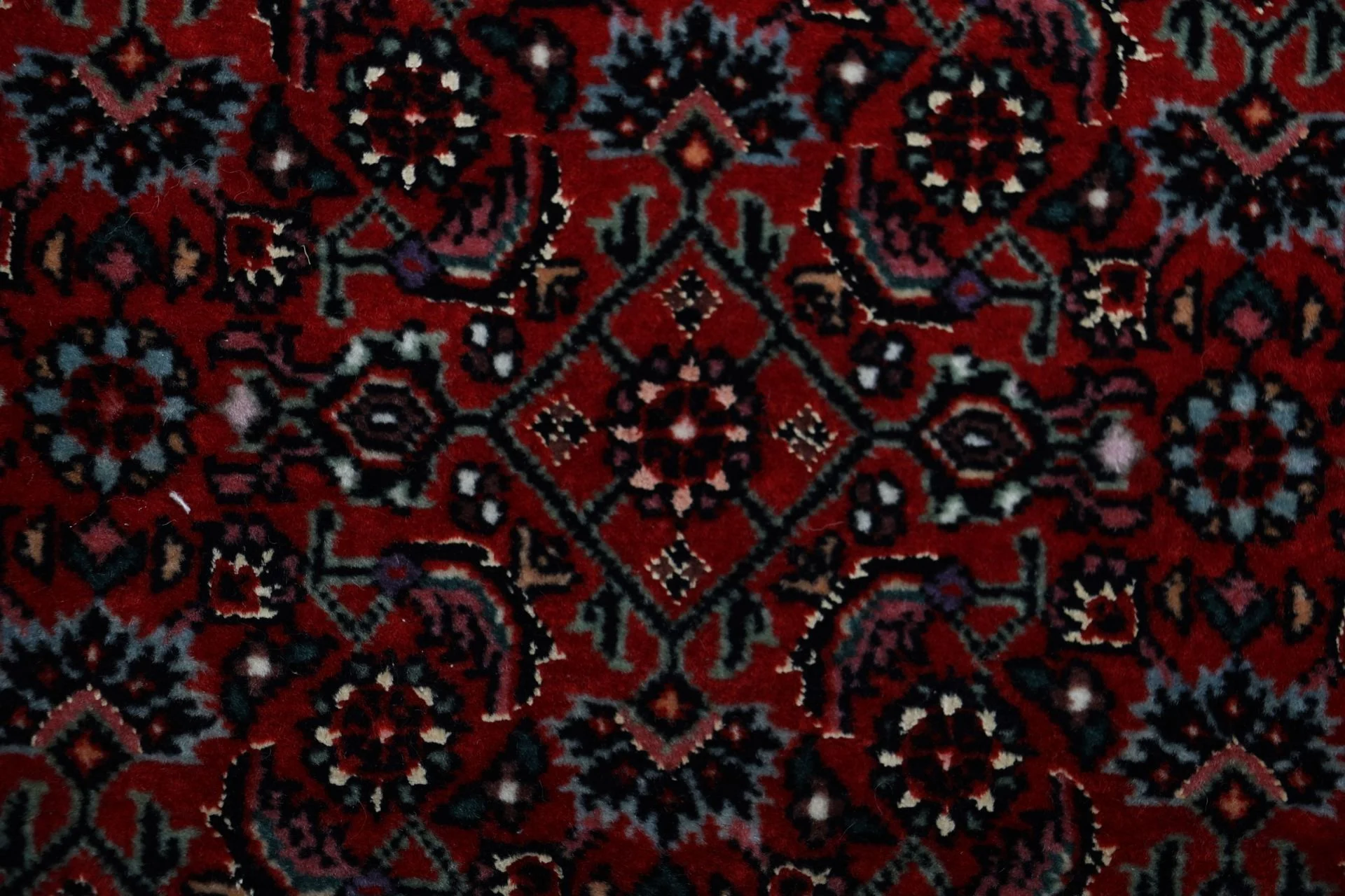 Bijar Persian Rug 205 × 208 cm, Wool & Silk, hand-knotted