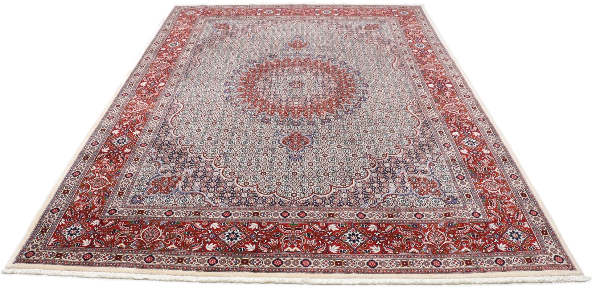 perserteppich-moud-252-x-350-cm-schurwolle-handgeknupft-floral-1 Moud Persian Rug — hand-knotted, 252 × 350 cm, Wool