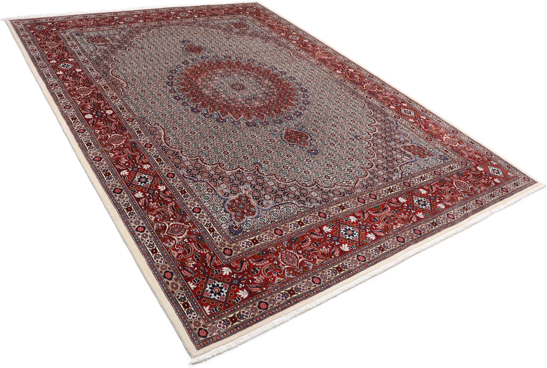 perserteppich-moud-252-x-350-cm-schurwolle-handgeknupft-floral-3 Moud Persian Rug — hand-knotted, 252 × 350 cm, Wool