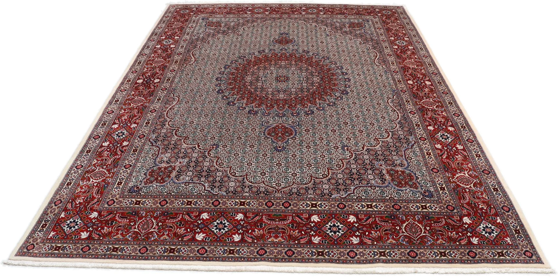 perserteppich-moud-252-x-350-cm-schurwolle-handgeknupft-floral-6 Moud Persian Rug — hand-knotted, 252 × 350 cm, Wool