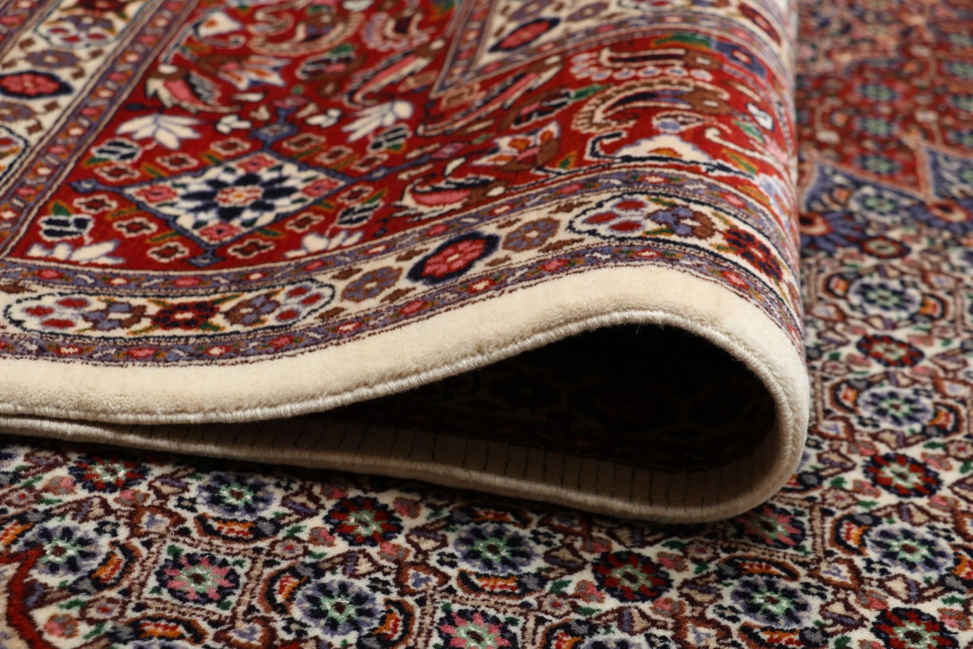 perserteppich-moud-252-x-350-cm-schurwolle-handgeknupft-floral-9 Moud Persian Rug — hand-knotted, 252 × 350 cm, Wool
