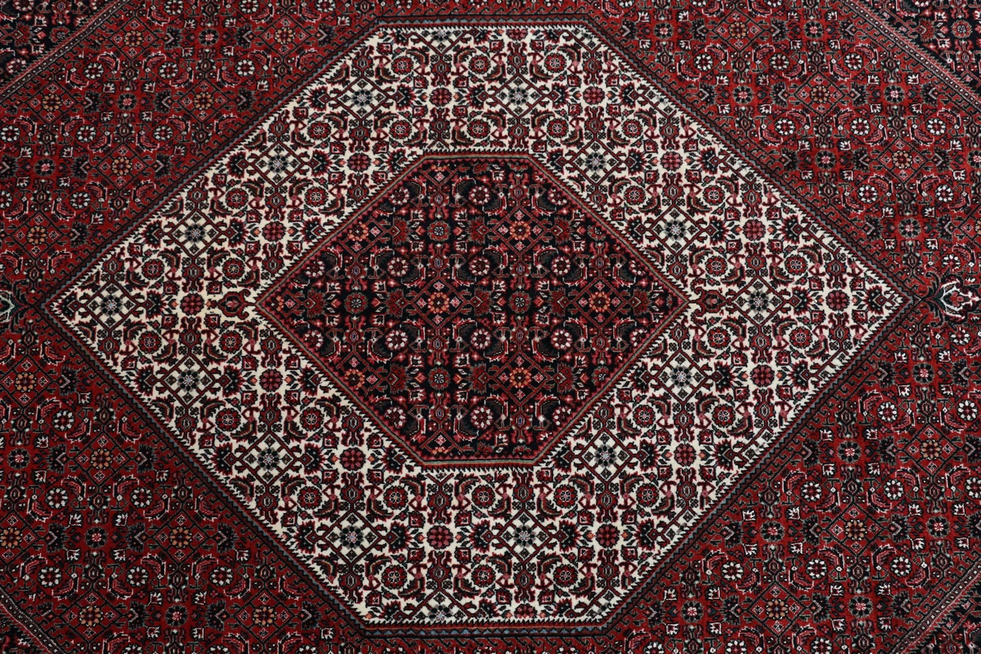 Bijar Persian Rug — hand-knotted, 170 × 245 cm, Wool & Silk