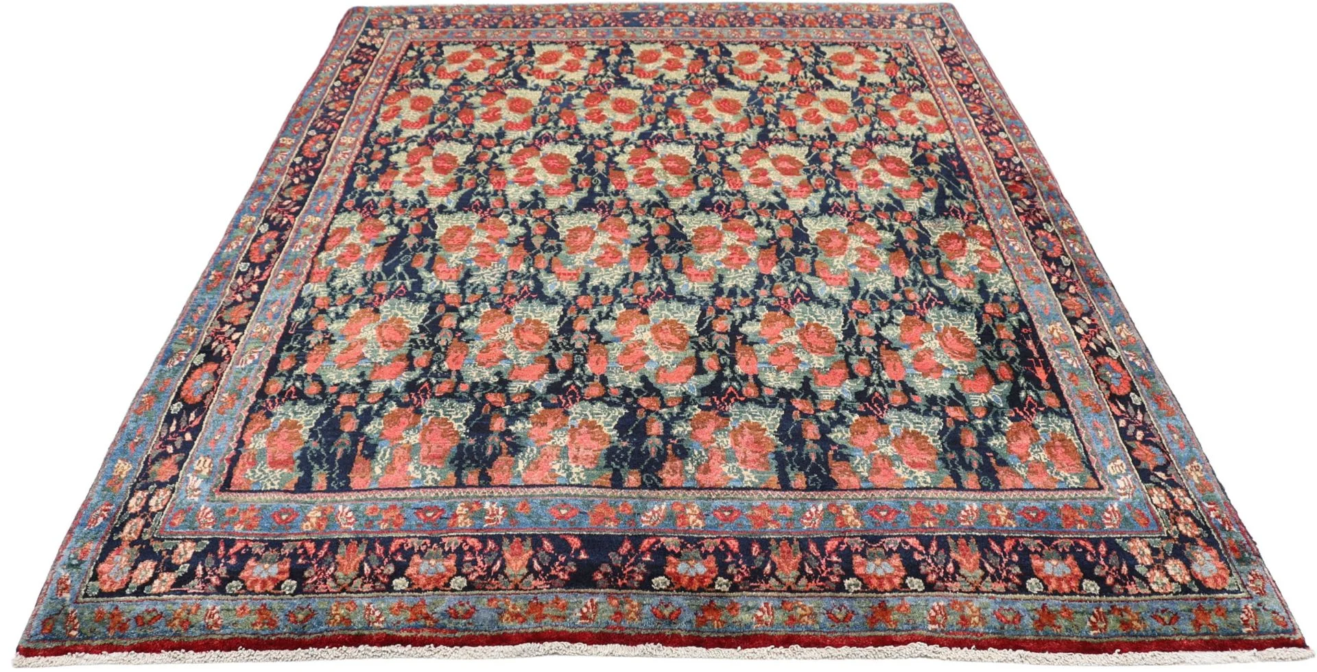 Persian Rug 163 × 218 cm, Wool, hand-knotted