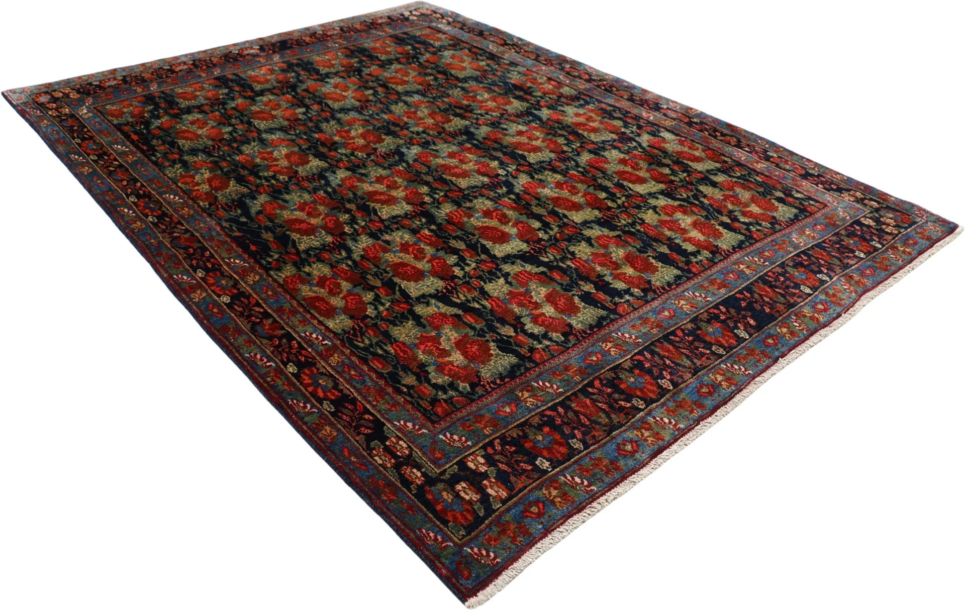 Persian Rug 163 × 218 cm, Wool, hand-knotted