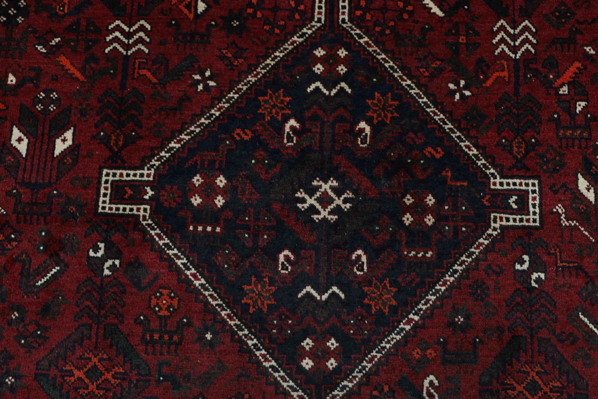 perserteppich-gashghai-230-x-310-cm-schurwolle-handgeknupft-18 Hand-Knotted Wool Qashqai Persian Rug, 230 × 310 cm