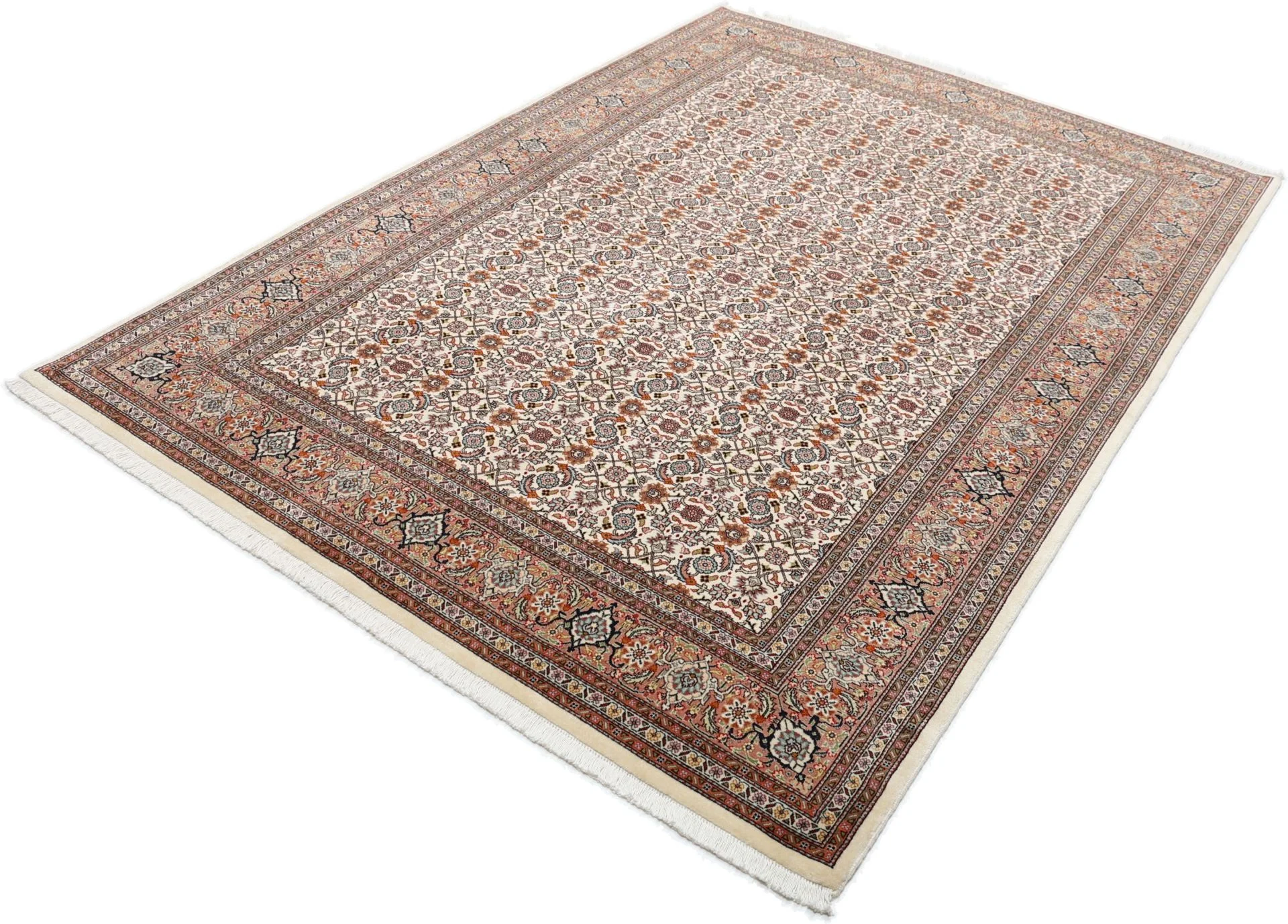 Tabriz Persian Rug 166 × 242 cm, Wool & Silk, hand-knotted