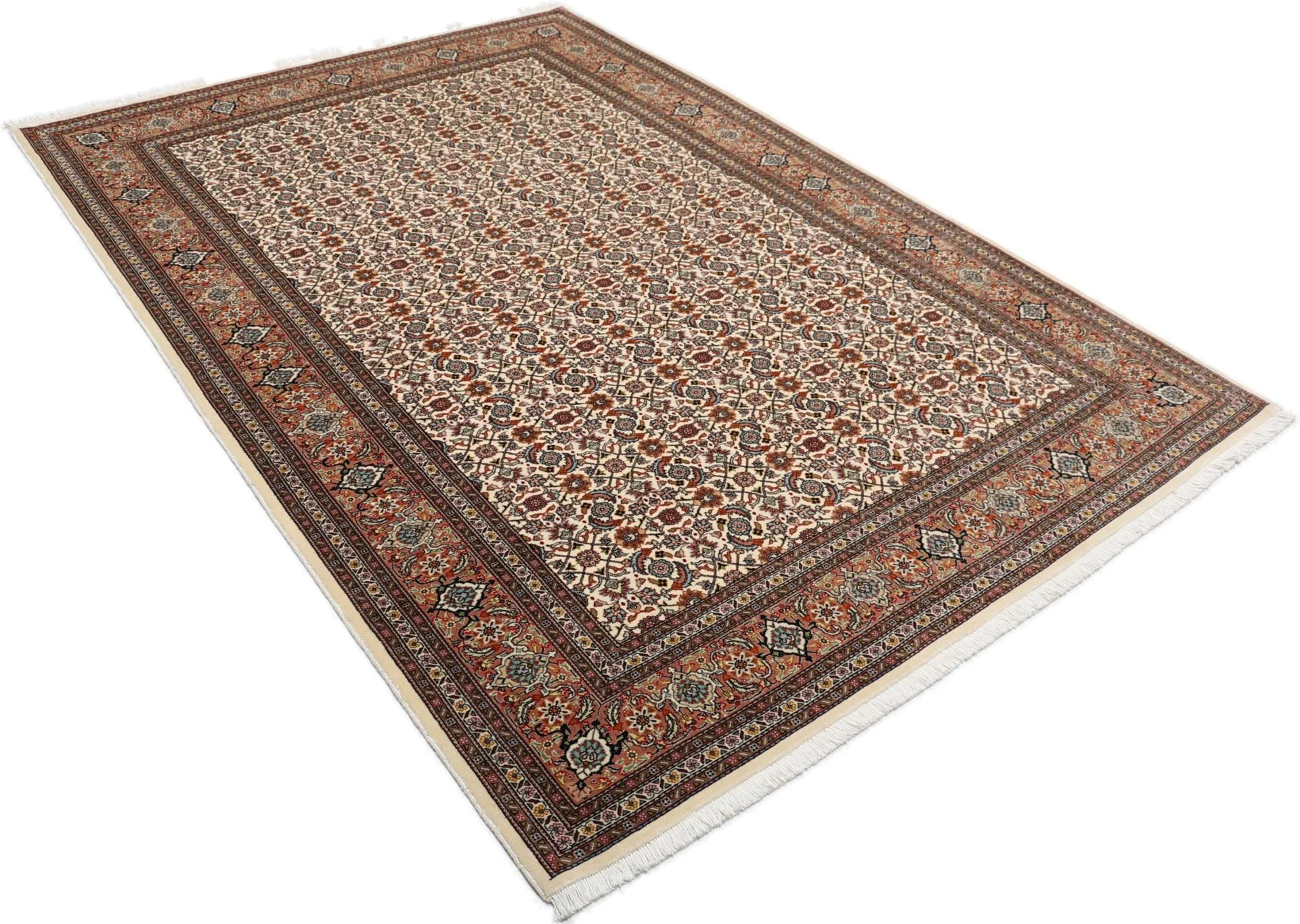 Tabriz Persian Rug 166 × 242 cm, Wool & Silk, hand-knotted