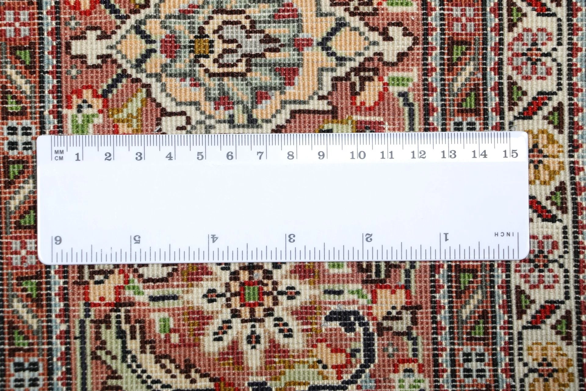Tabriz Persian Rug 166 × 242 cm, Wool & Silk, hand-knotted