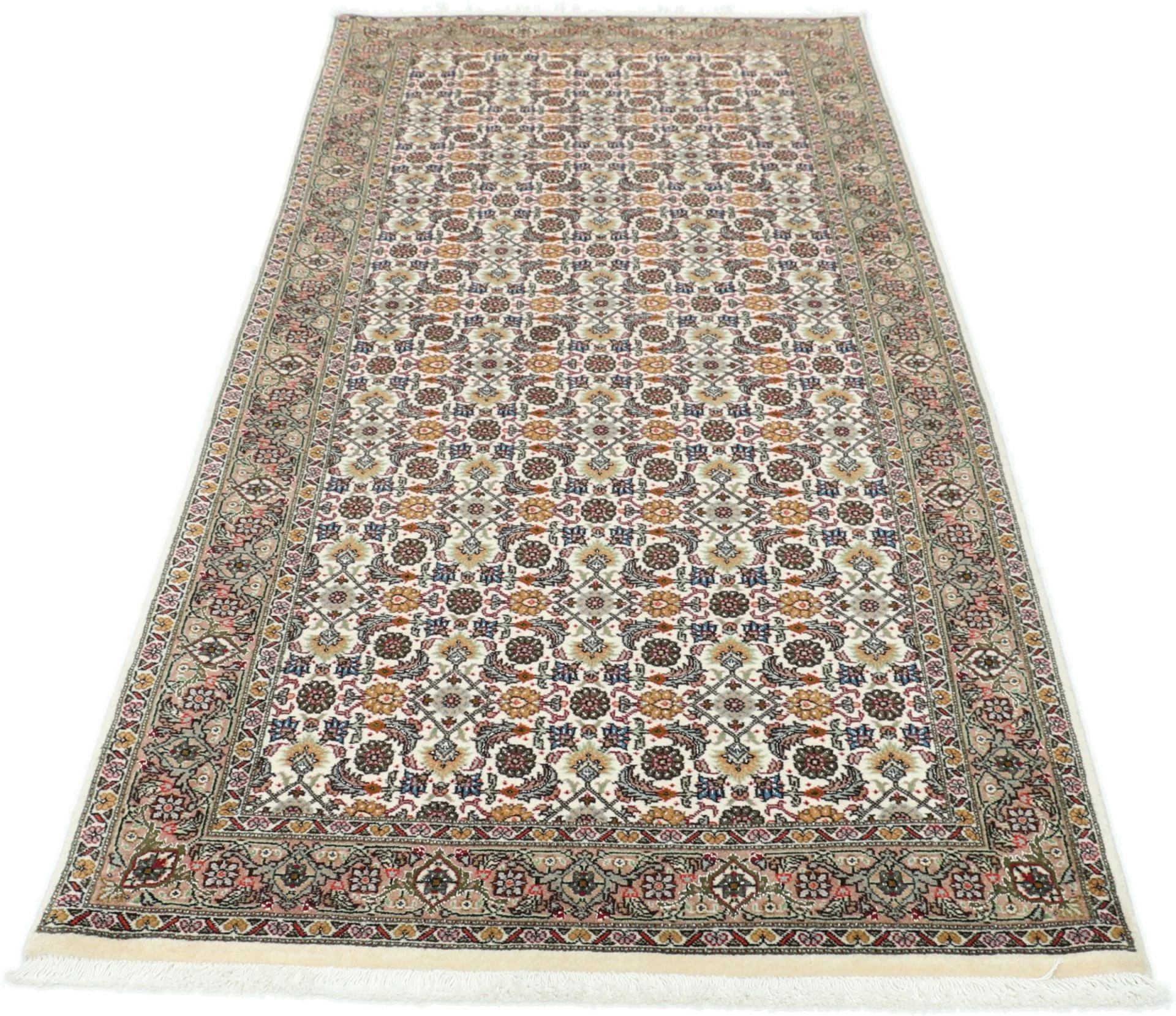 Tabriz Persian Rug 78 × 200 cm, Wool, hand-knotted