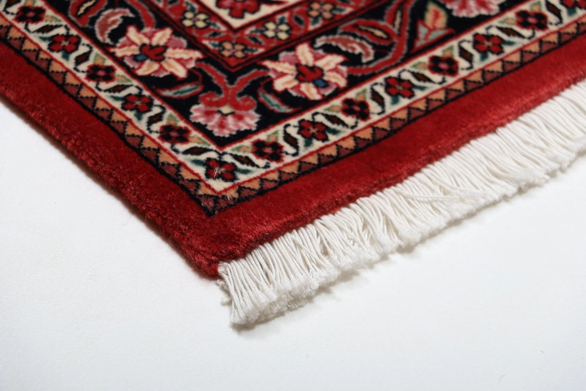 Bijar Persian Rug — hand-knotted, 201 × 262 cm, Wool & Silk