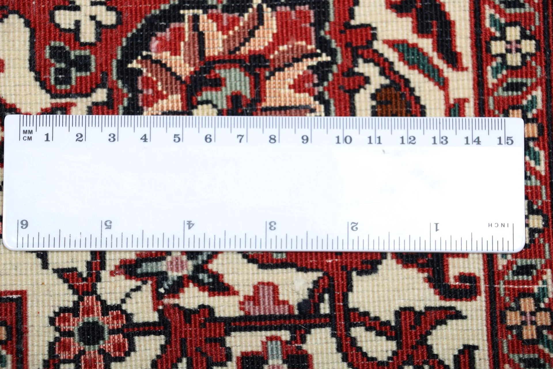 Bijar Persian Rug — hand-knotted, 201 × 262 cm, Wool & Silk
