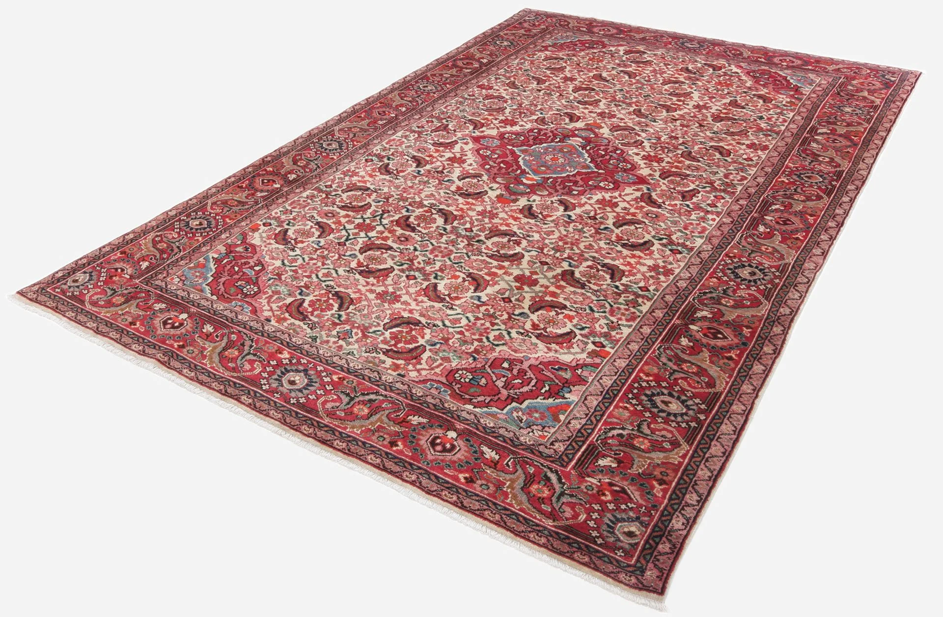 Persian Rug — hand-knotted, 214 × 330 cm, Wool