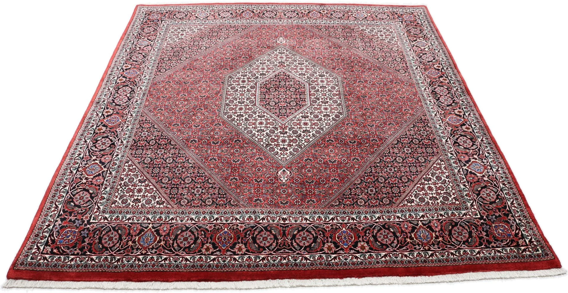Bijar Persian Rug 200 × 224 cm, Wool, hand-knotted