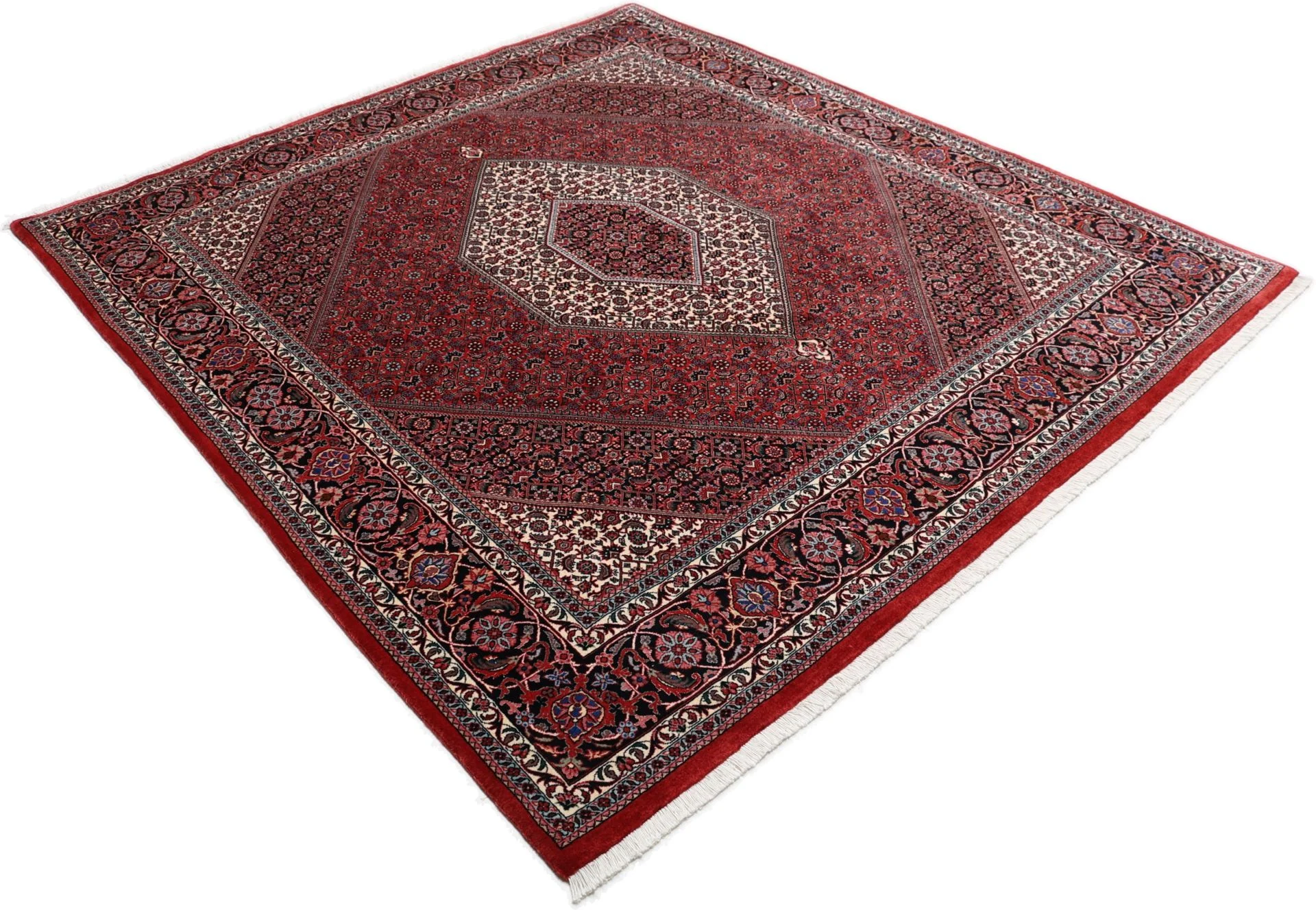 Bijar Persian Rug 200 × 224 cm, Wool, hand-knotted