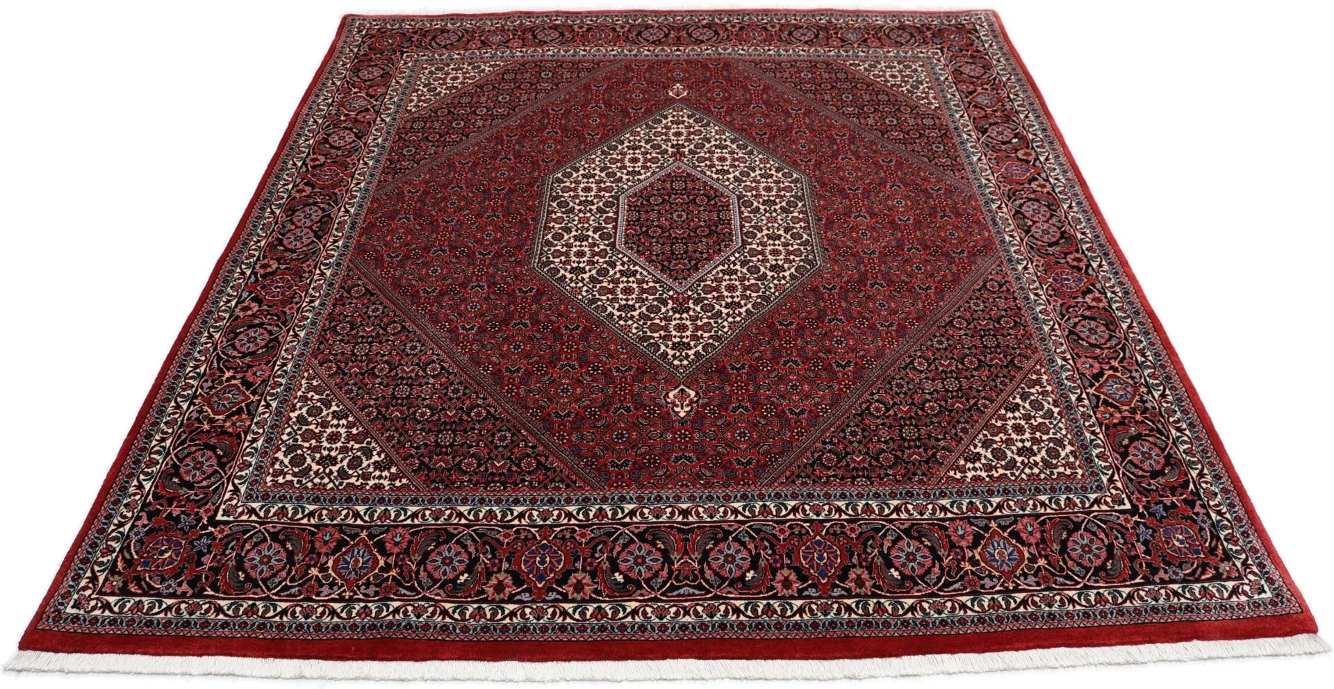 Bijar Persian Rug 200 × 224 cm, Wool, hand-knotted