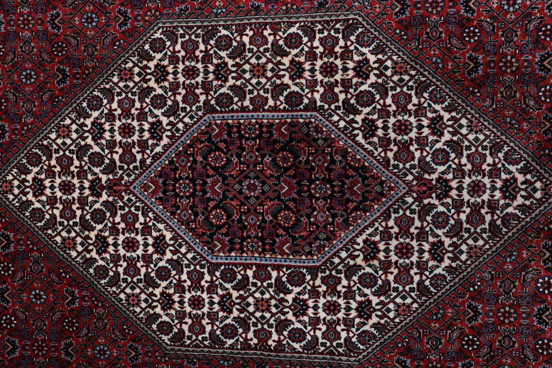 Bijar Persian Rug 200 × 224 cm, Wool, hand-knotted