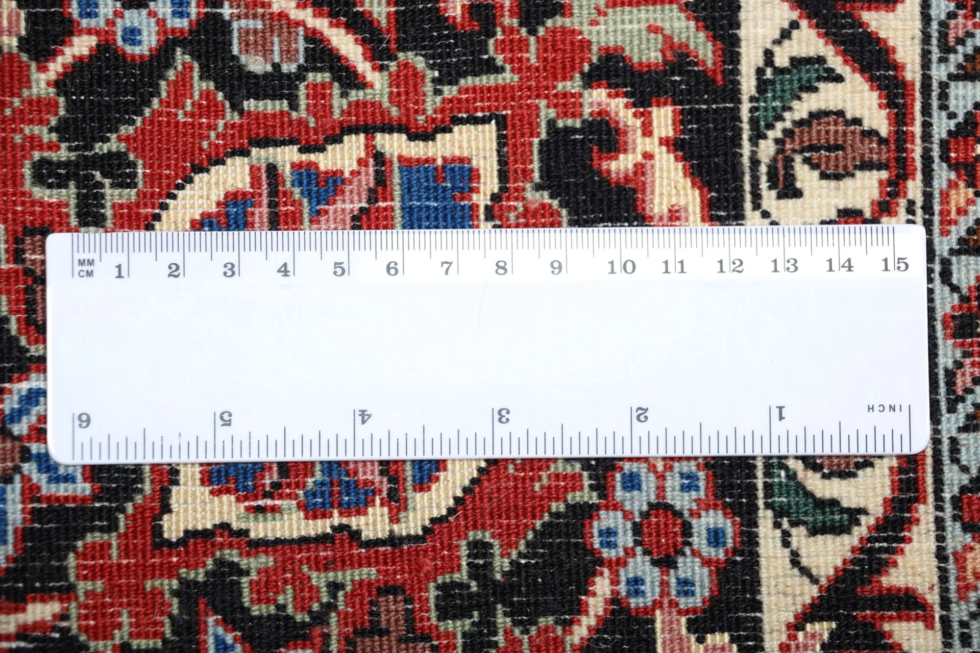 Bijar Persian Rug 200 × 224 cm, Wool, hand-knotted