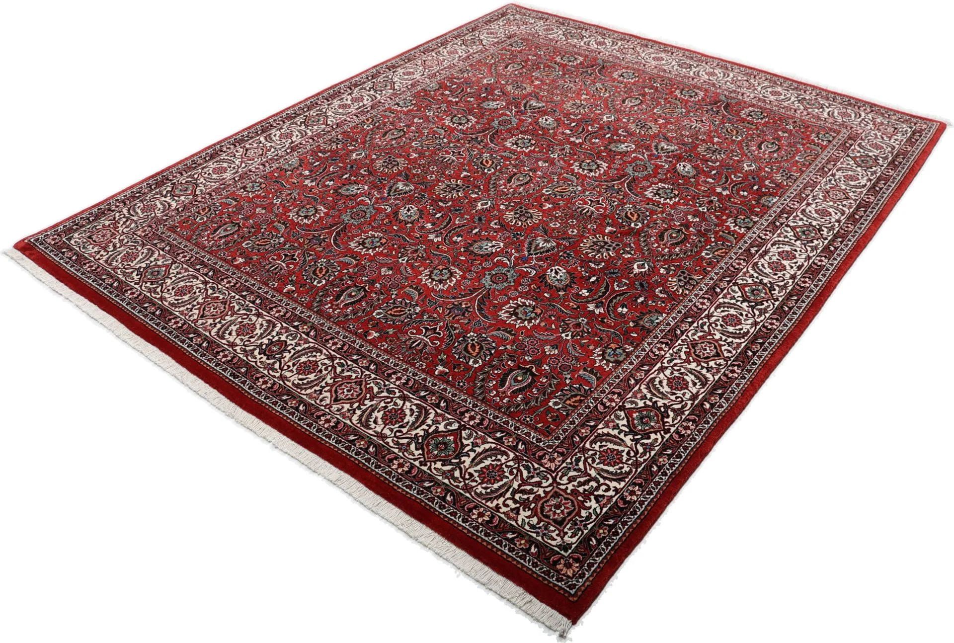 Bijar Persian Rug 207 × 256 cm, Wool & Silk, hand-knotted