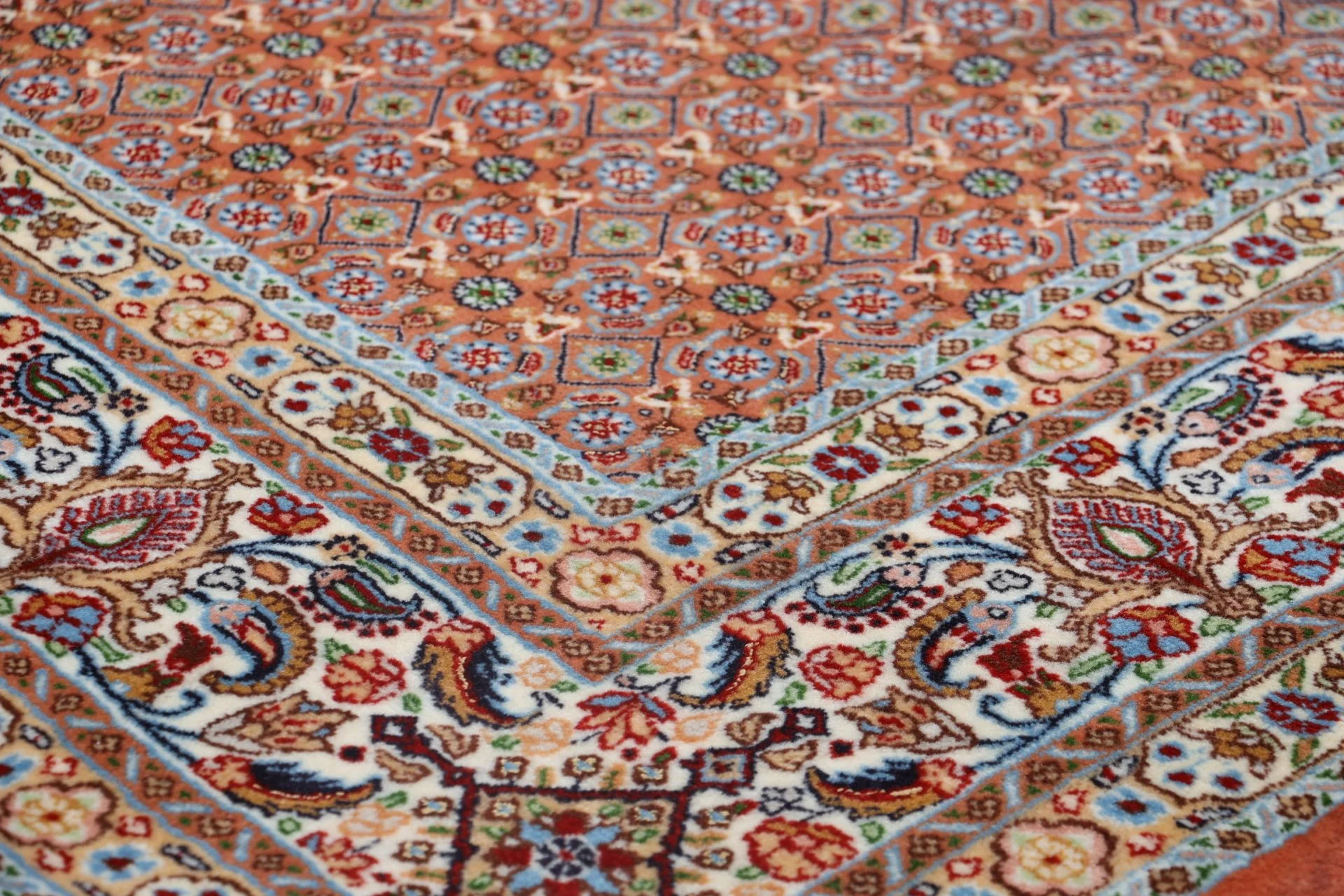 perserteppich-moud-205-x-300-cm-schurwolle-handgeknupft-floral-15 Moud Persian Rug 205 × 300 cm, Wool, hand-knotted