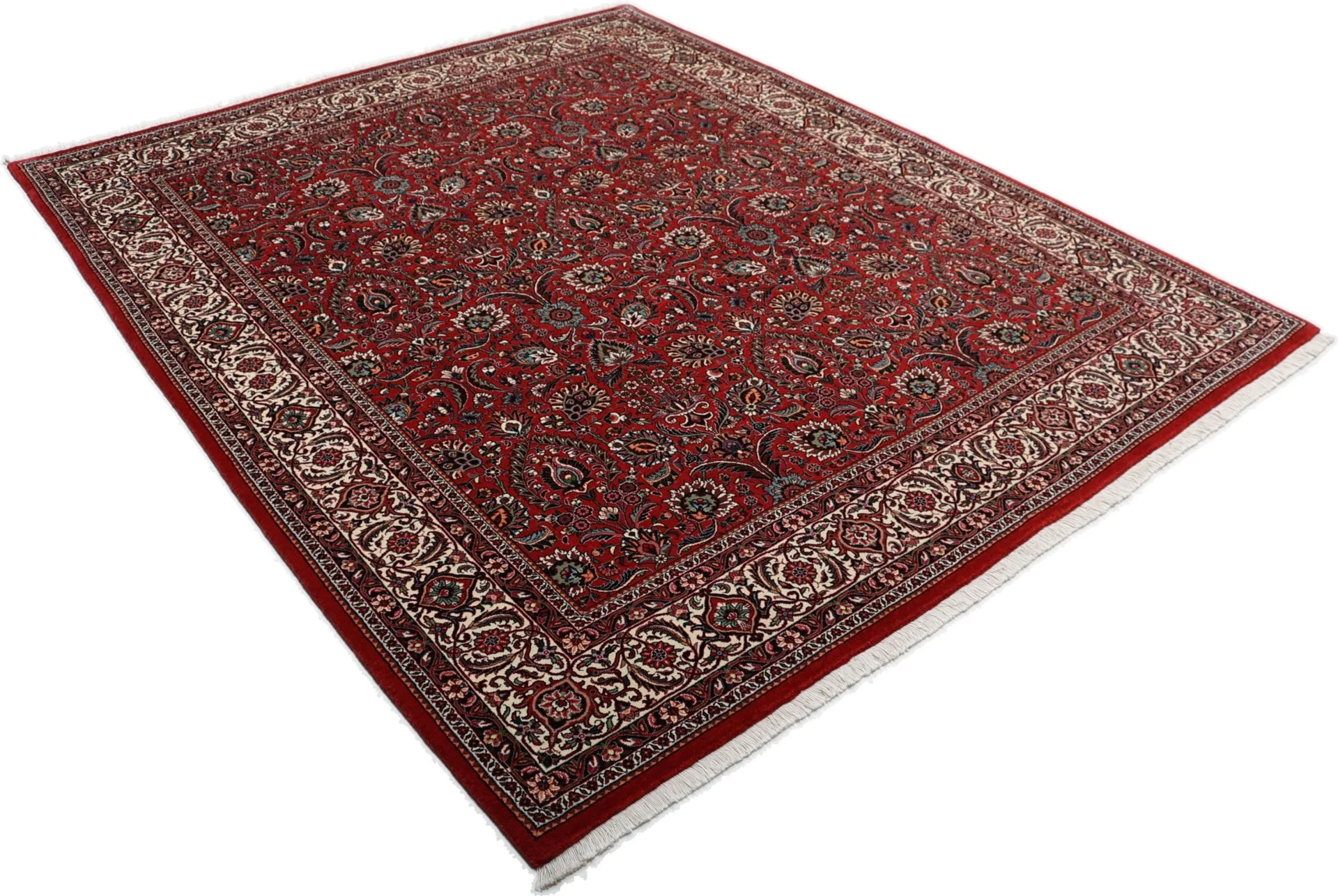 Bijar Persian Rug 207 × 256 cm, Wool & Silk, hand-knotted