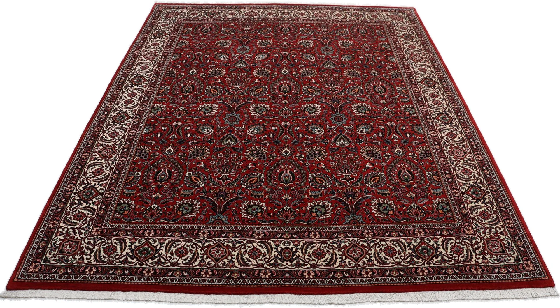 Bijar Persian Rug 207 × 256 cm, Wool & Silk, hand-knotted