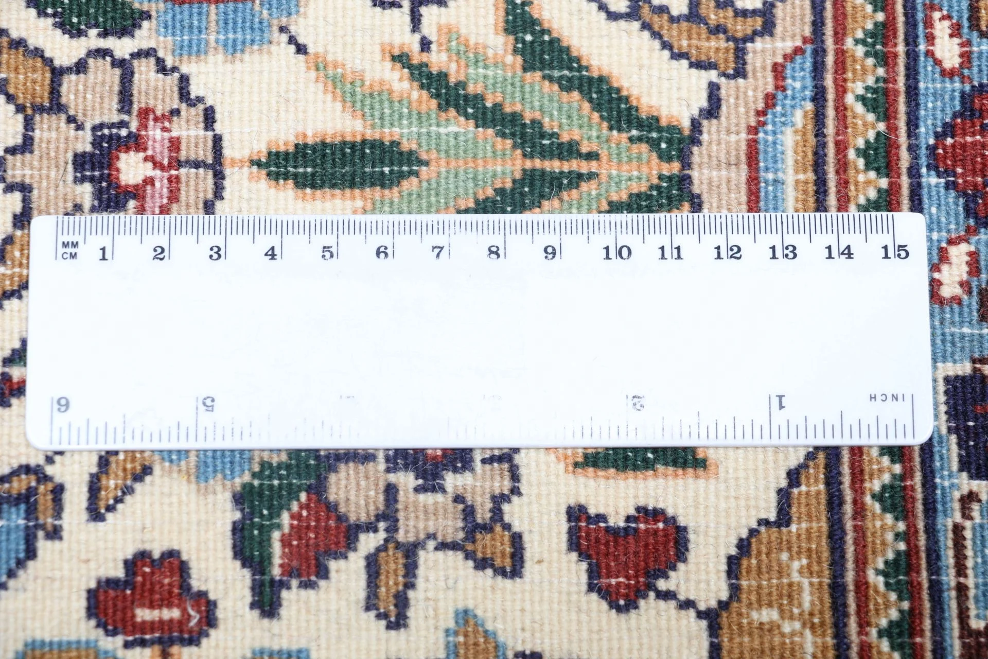 Moud Persian Rug — hand-knotted, 200 × 297 cm, Wool & Silk