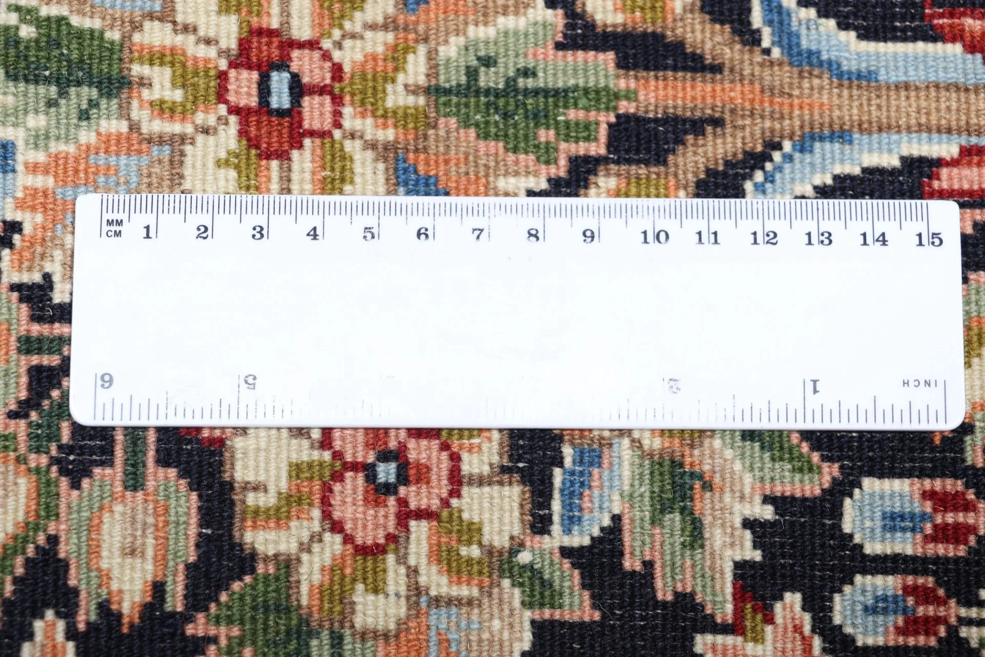 Hand-Knotted Wool Kerman Persian Rug, 218 × 303 cm