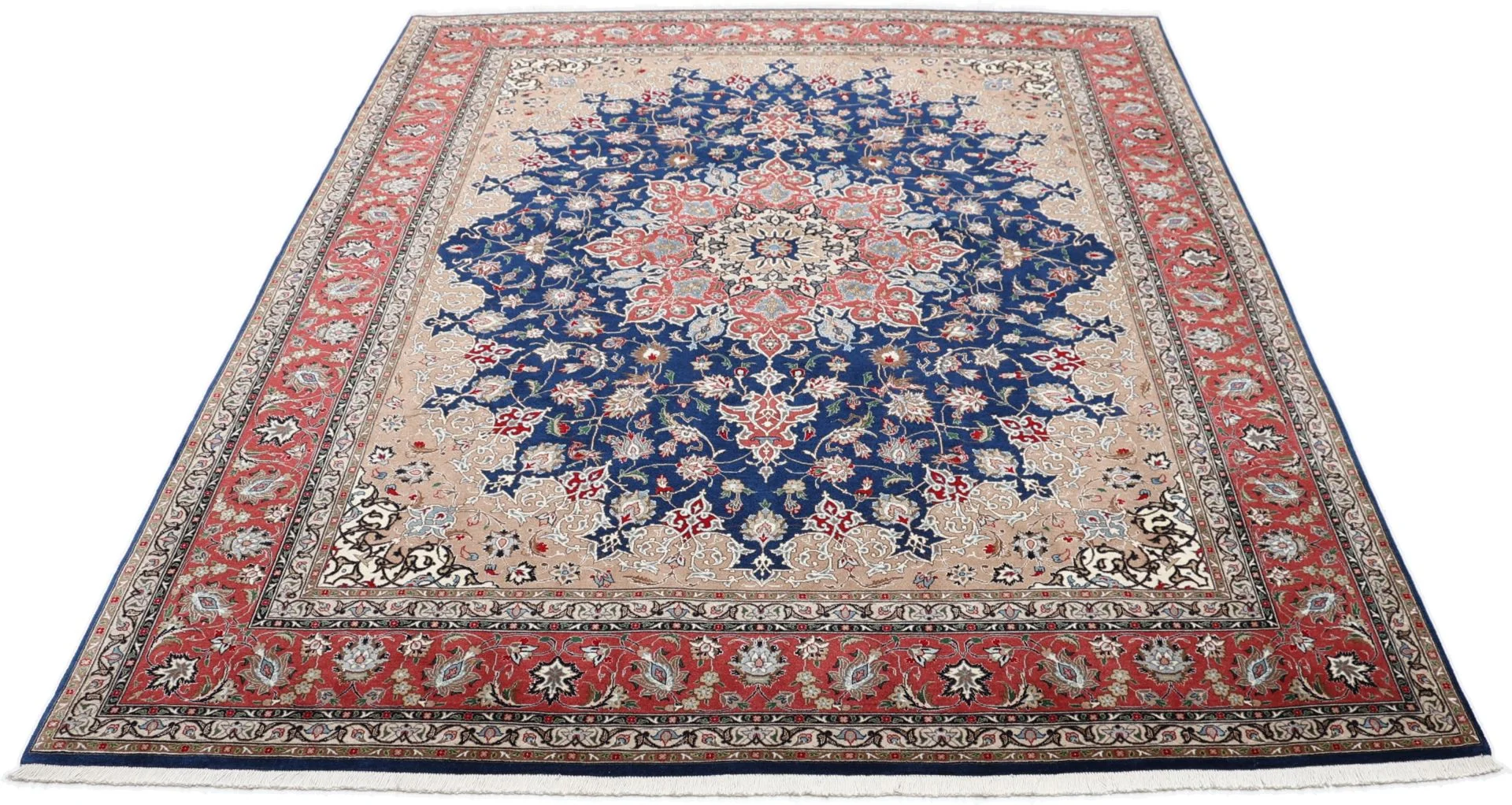 perserteppich-tabriz-200-x-248-cm-schurwolle-seide-handgeknupft-23 Tabriz Persian Rug — hand-knotted, 200 × 248 cm, Wool & Silk