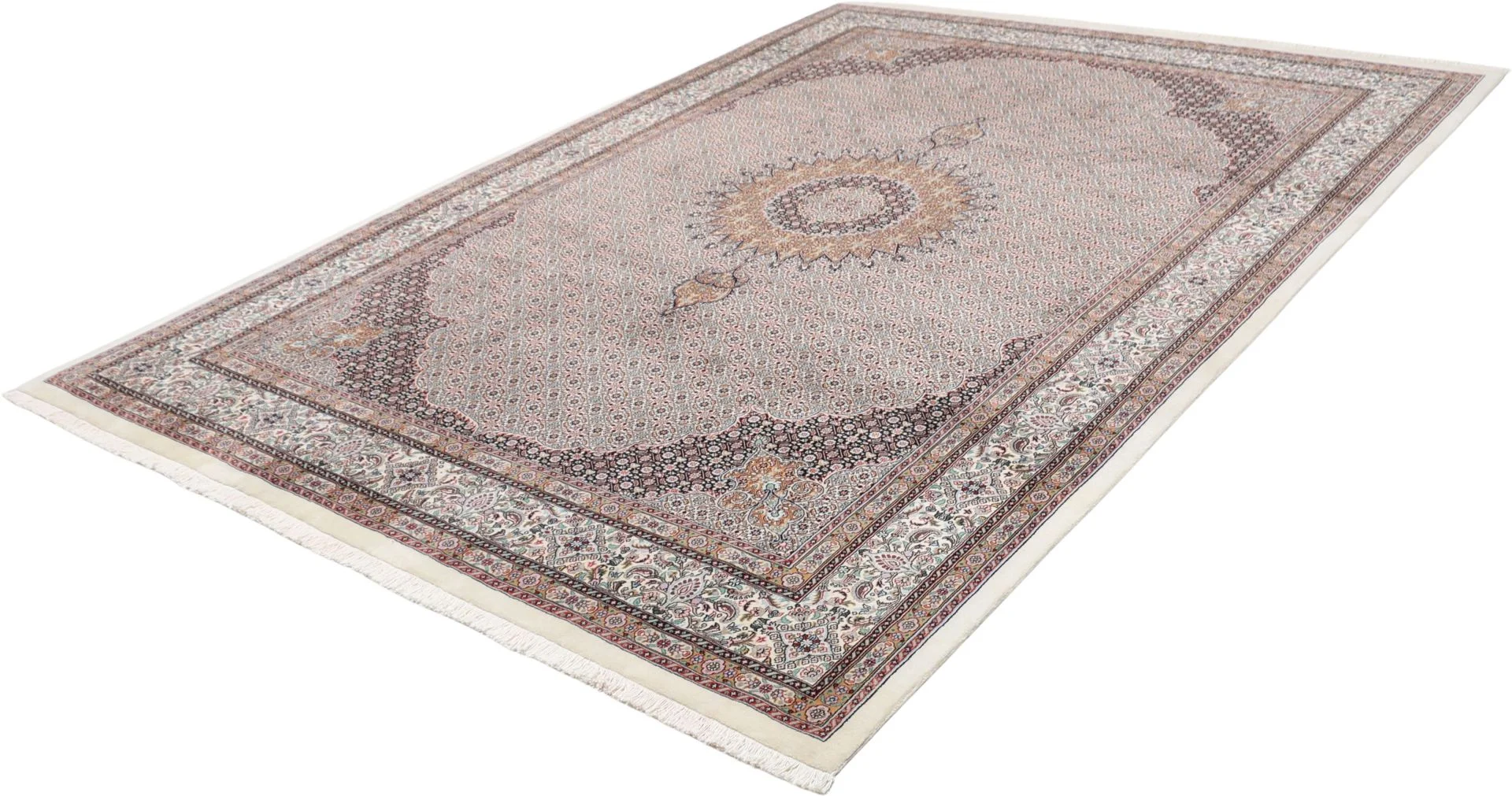 Moud Persian Rug 253 × 350 cm, Wool, hand-knotted