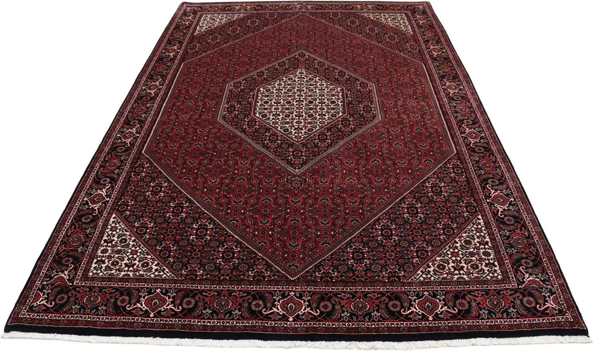 perserteppich-bidjar-170-x-253-cm-schurwolle-seide-handgeknupft-30 Bijar Persian Rug 170 × 253 cm, Wool & Silk, hand-knotted
