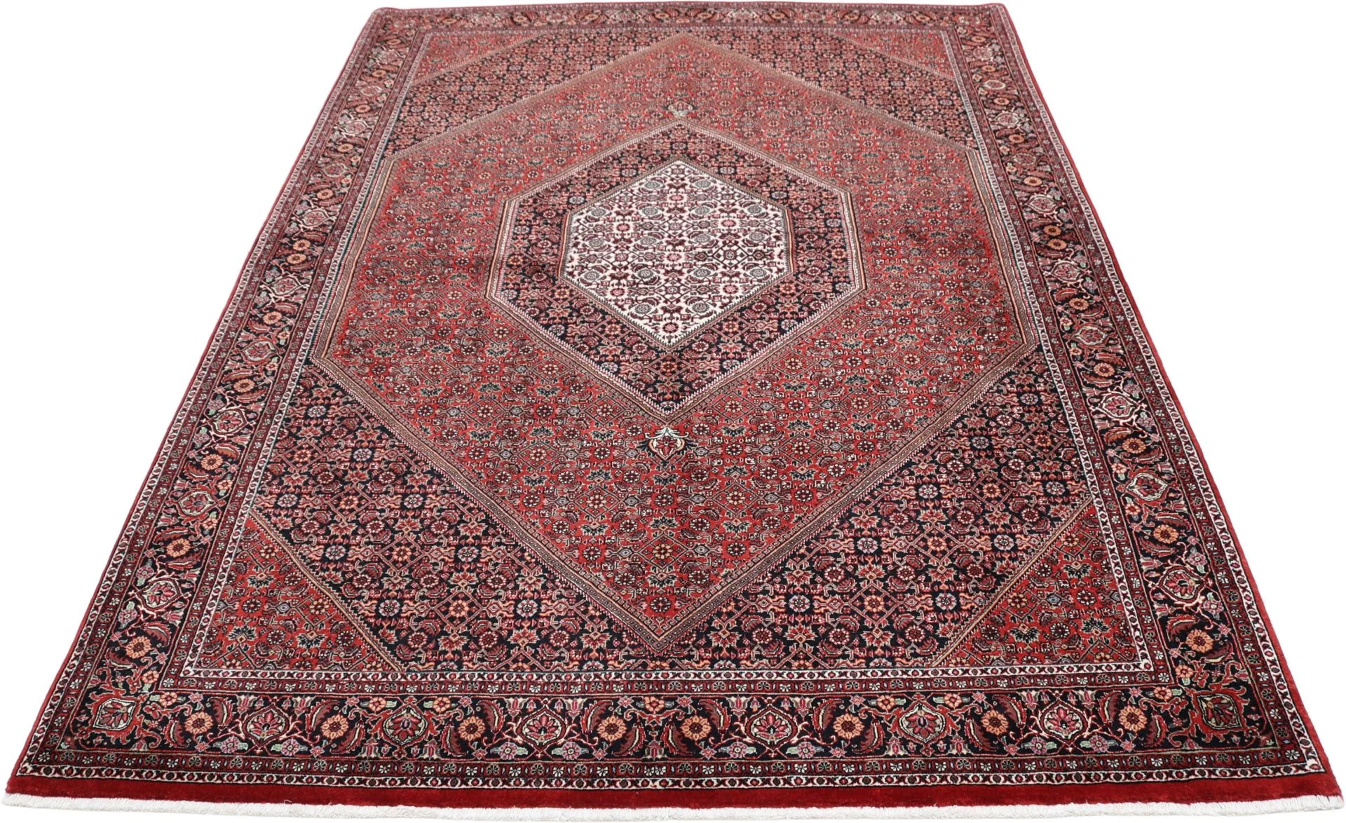 perserteppich-bidjar-170-x-240-cm-schurwolle-seide-handgeknupft-33 Hand-Knotted Wool & Silk Bijar Persian Rug, 170 × 240 cm
