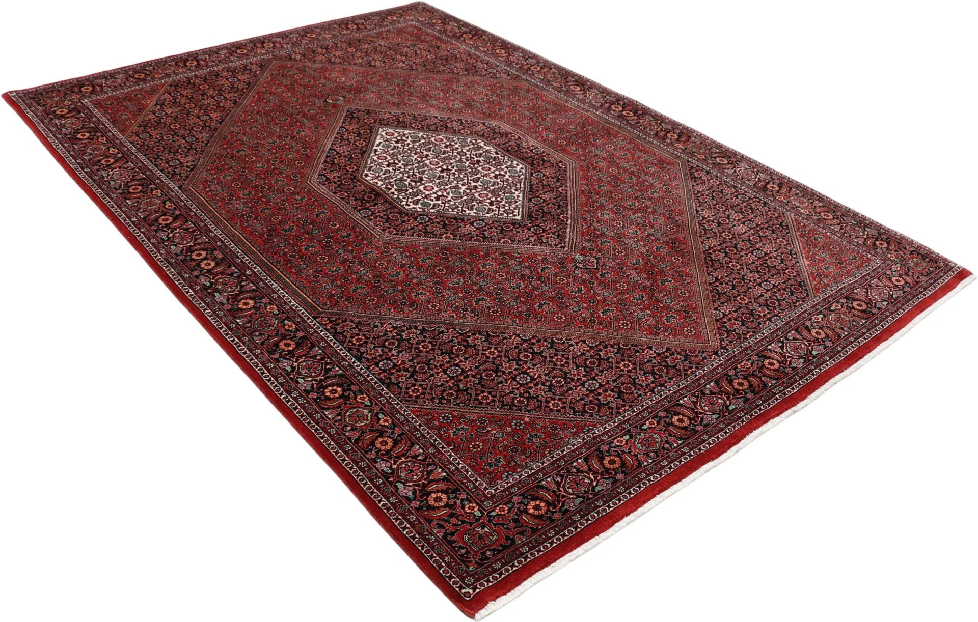 perserteppich-bidjar-170-x-240-cm-schurwolle-seide-handgeknupft-41 Hand-Knotted Wool & Silk Bijar Persian Rug, 170 × 240 cm