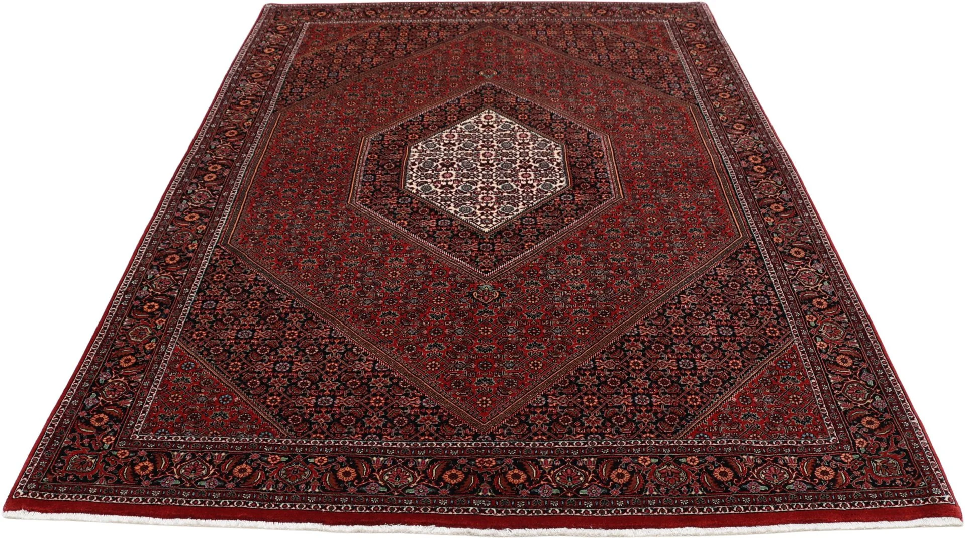 perserteppich-bidjar-170-x-240-cm-schurwolle-seide-handgeknupft-53 Hand-Knotted Wool & Silk Bijar Persian Rug, 170 × 240 cm