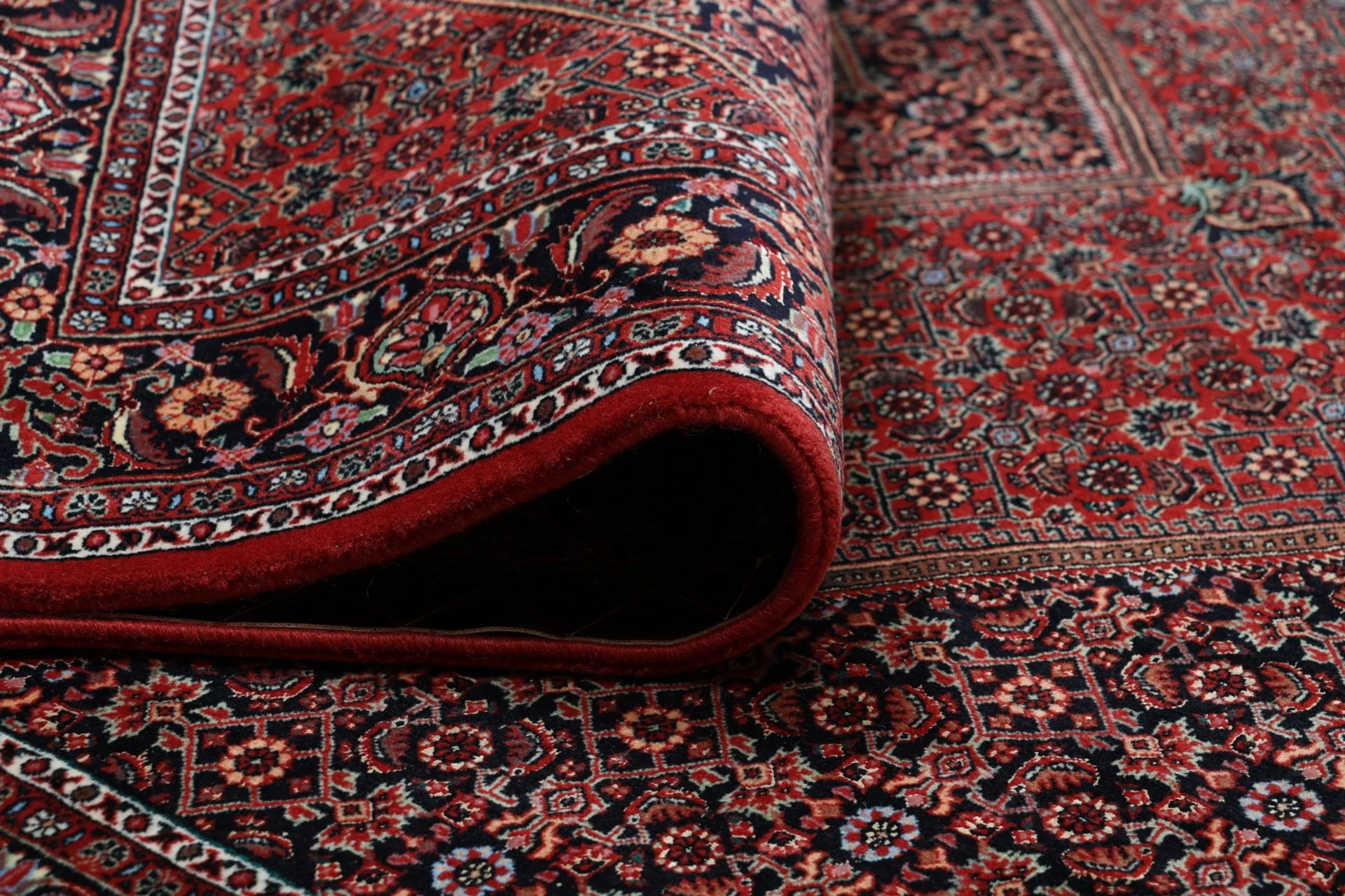 perserteppich-bidjar-170-x-240-cm-schurwolle-seide-handgeknupft-60 Hand-Knotted Wool & Silk Bijar Persian Rug, 170 × 240 cm