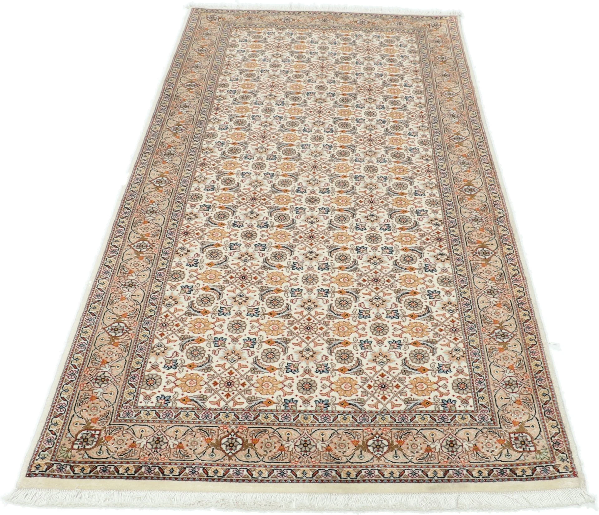 Tabriz Persian Rug 80 × 199 cm, Wool, hand-knotted