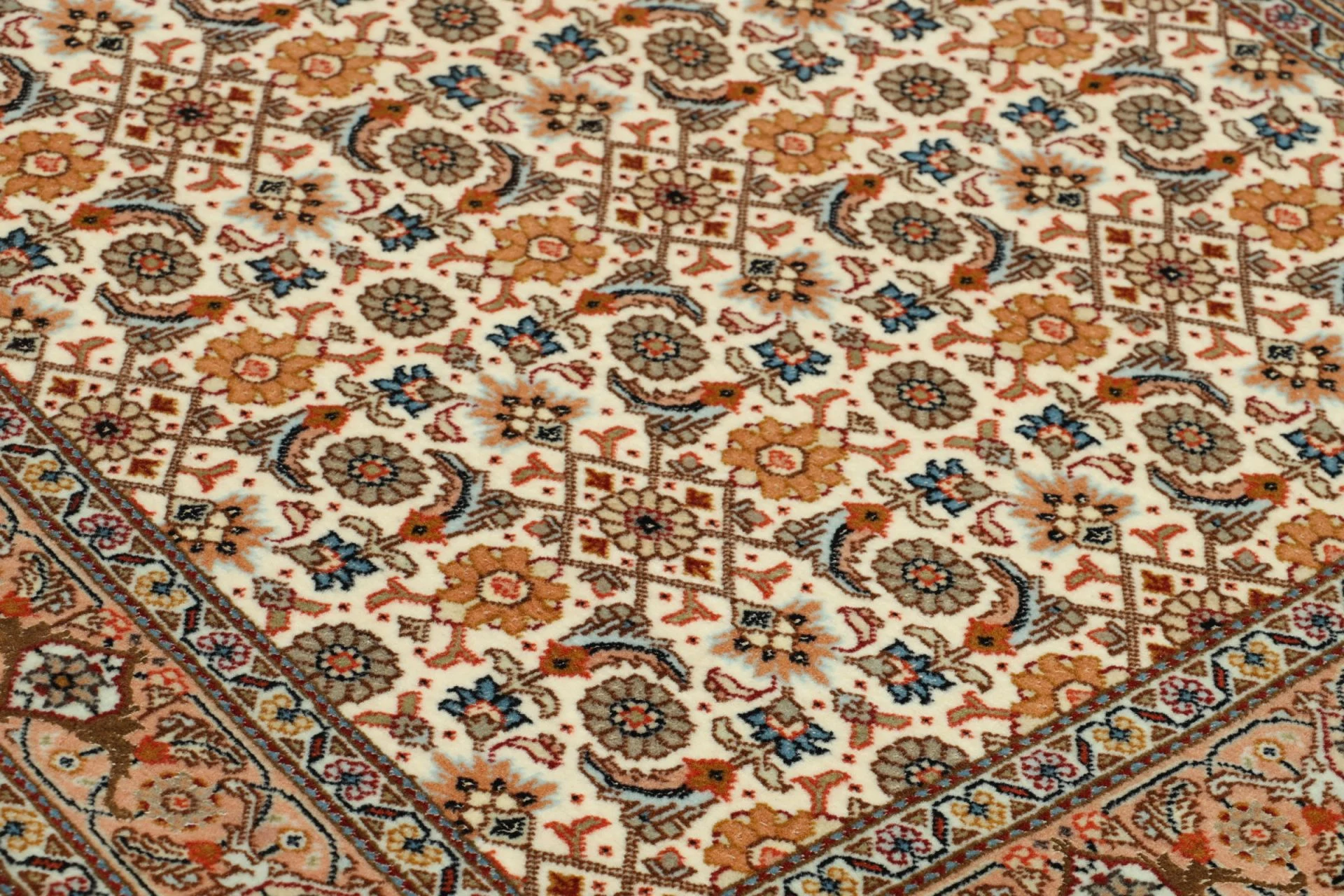 Tabriz Persian Rug 80 × 199 cm, Wool, hand-knotted