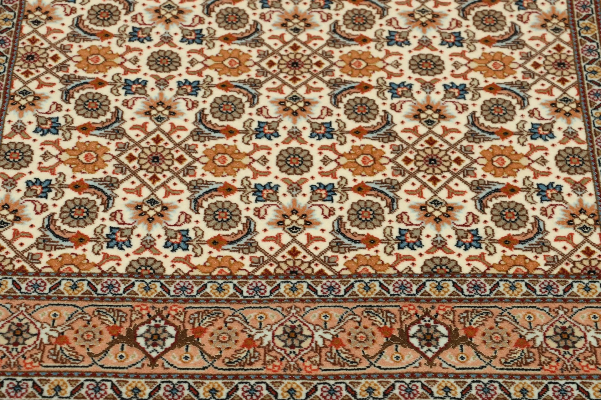Tabriz Persian Rug 80 × 199 cm, Wool, hand-knotted