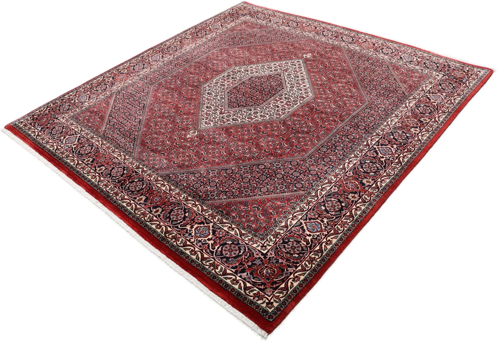 perserteppich-bidjar-200-x-208-cm-schurwolle-seide-handgeknupft-16 Bijar Persian Rug — hand-knotted, 200 × 208 cm, Wool & Silk