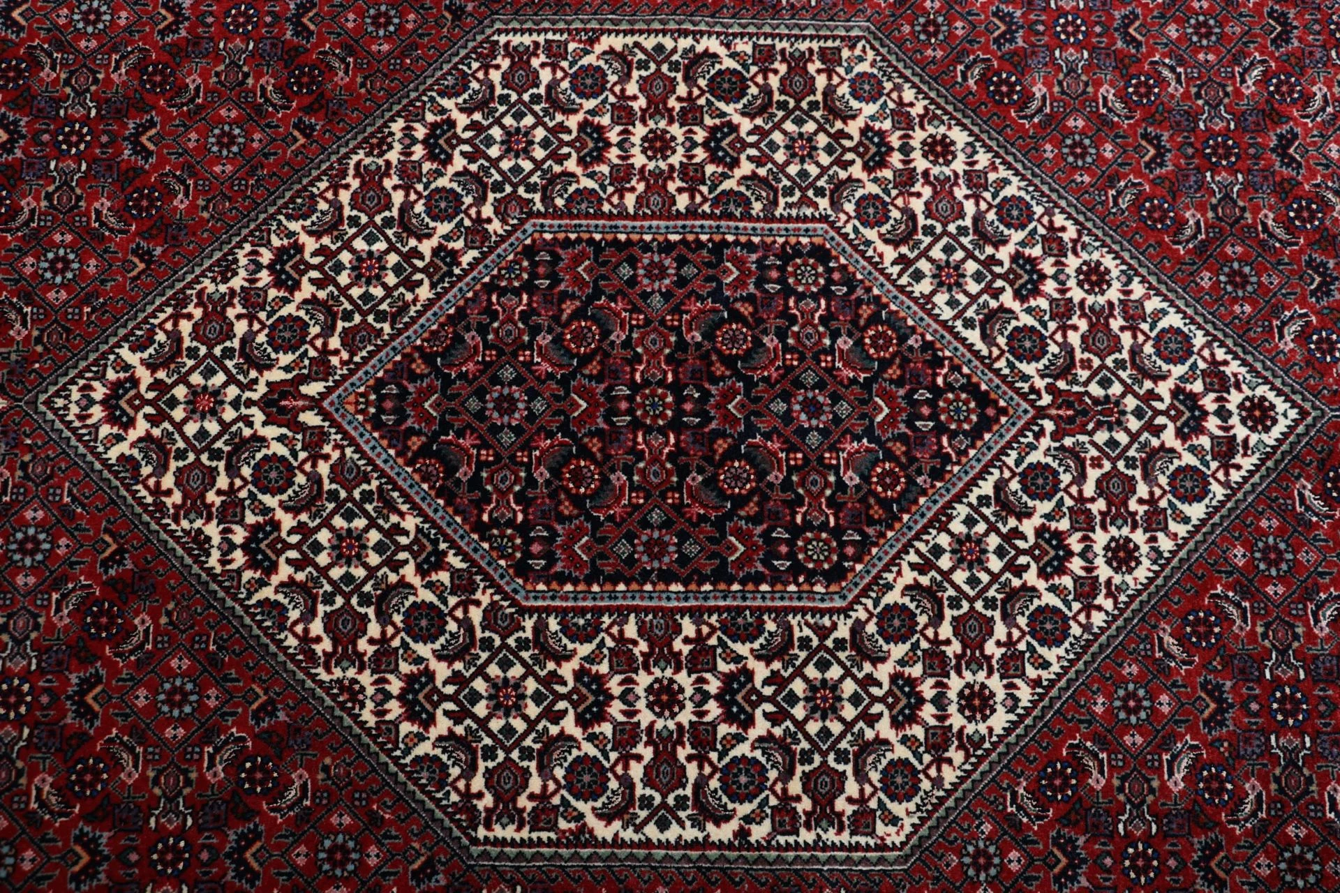 perserteppich-bidjar-200-x-208-cm-schurwolle-seide-handgeknupft-36 Bijar Persian Rug — hand-knotted, 200 × 208 cm, Wool & Silk