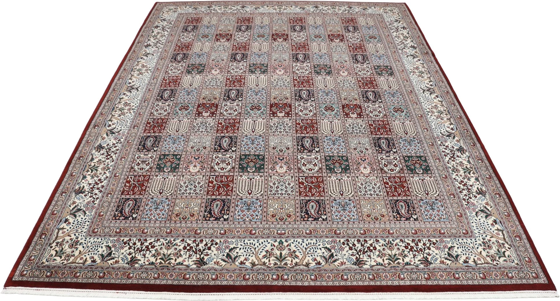 Moud Persian Rug — hand-knotted, 256 × 348 cm, Wool