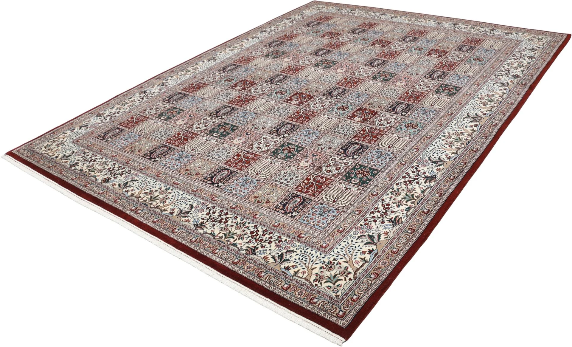 Moud Persian Rug — hand-knotted, 256 × 348 cm, Wool