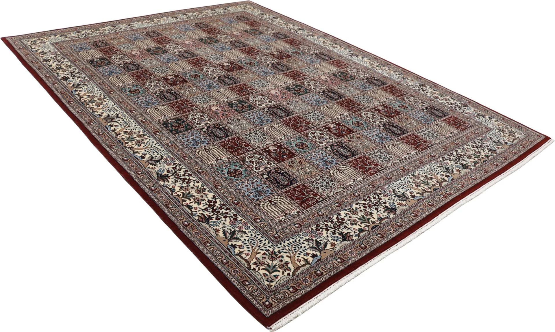 Moud Persian Rug — hand-knotted, 256 × 348 cm, Wool