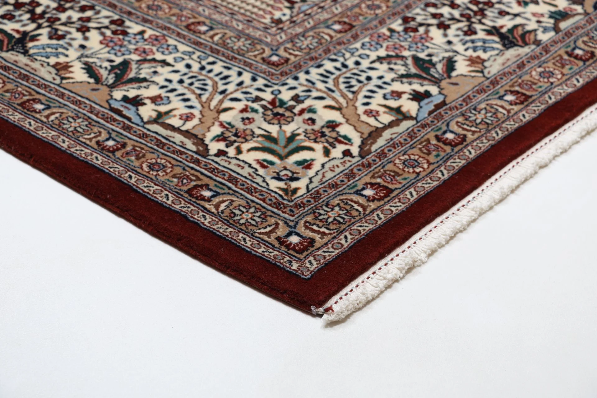 Moud Persian Rug — hand-knotted, 256 × 348 cm, Wool