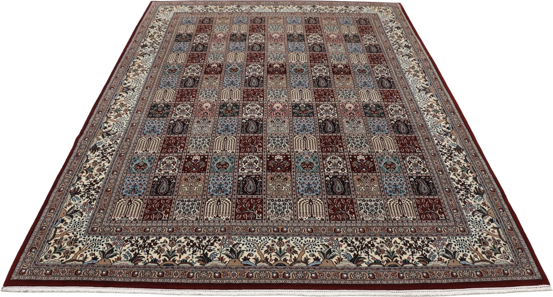 Moud Persian Rug — hand-knotted, 256 × 348 cm, Wool