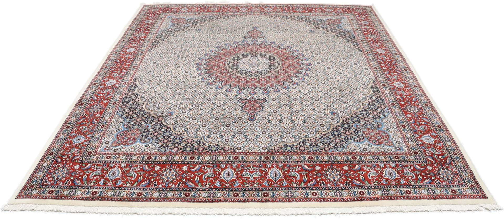 Moud Persian Rug 253 × 300 cm, Wool, hand-knotted