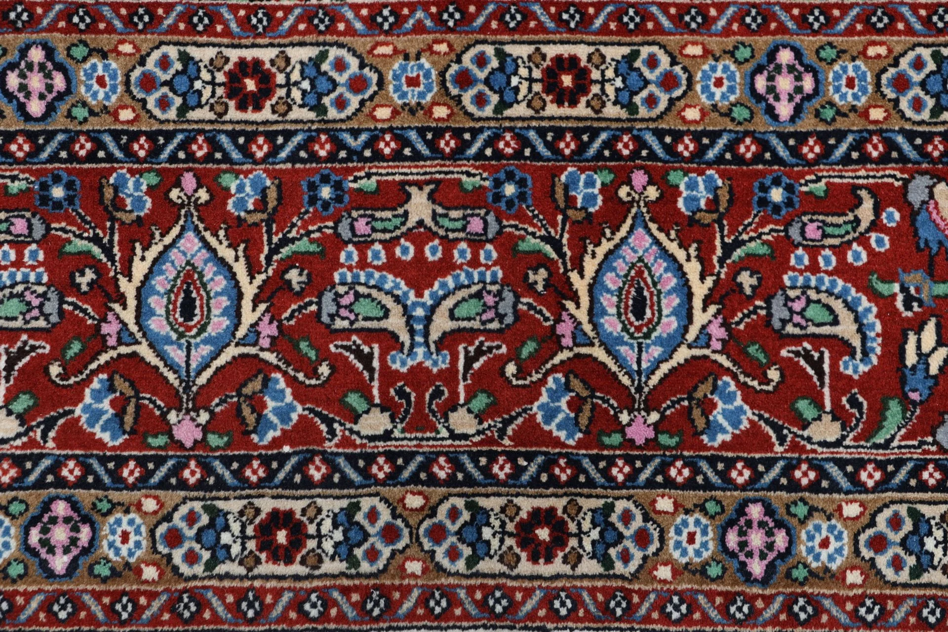 Moud Persian Rug 253 × 300 cm, Wool, hand-knotted