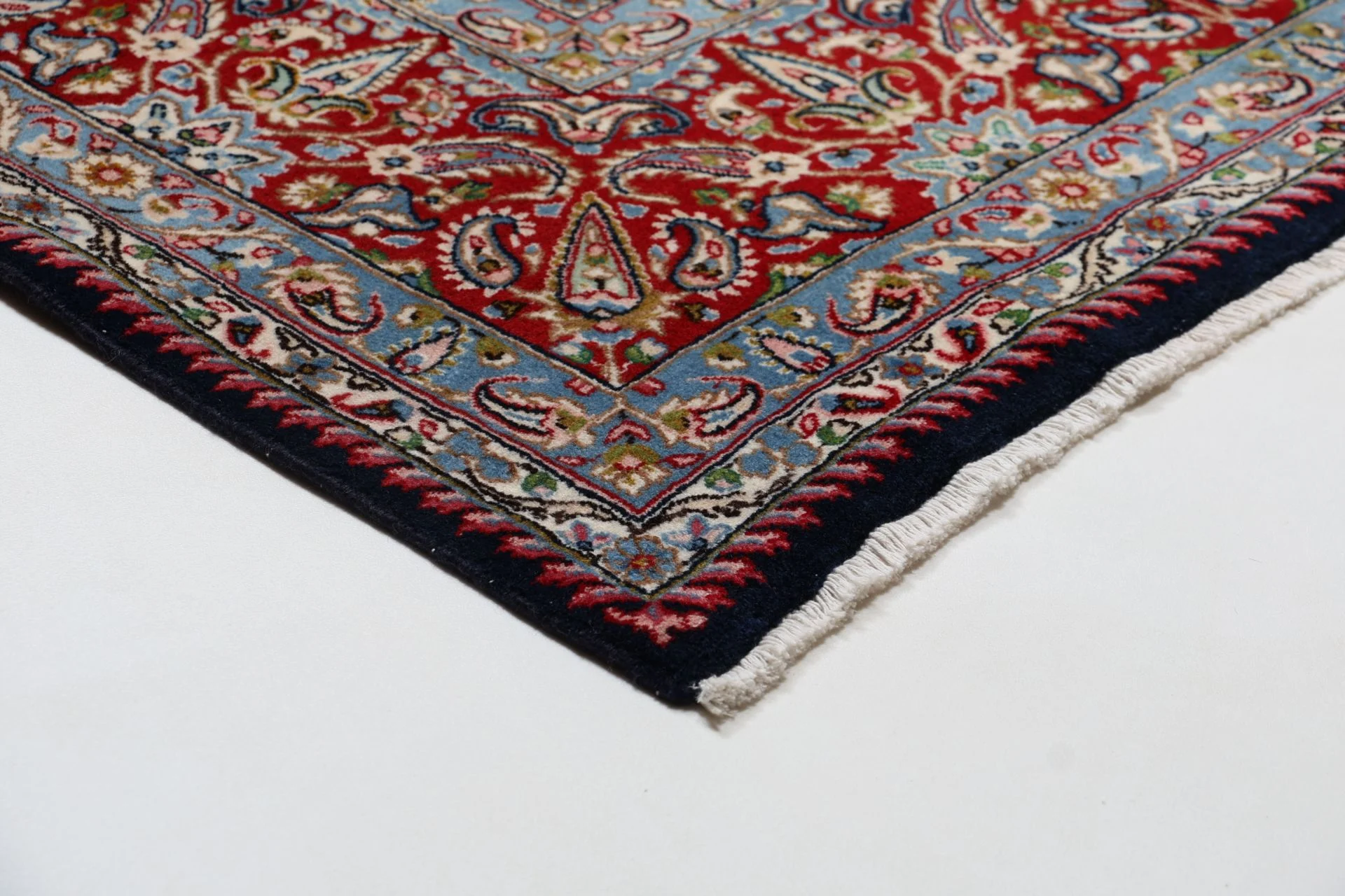 Kerman Persian Rug — hand-knotted, 275 × 360 cm, Wool